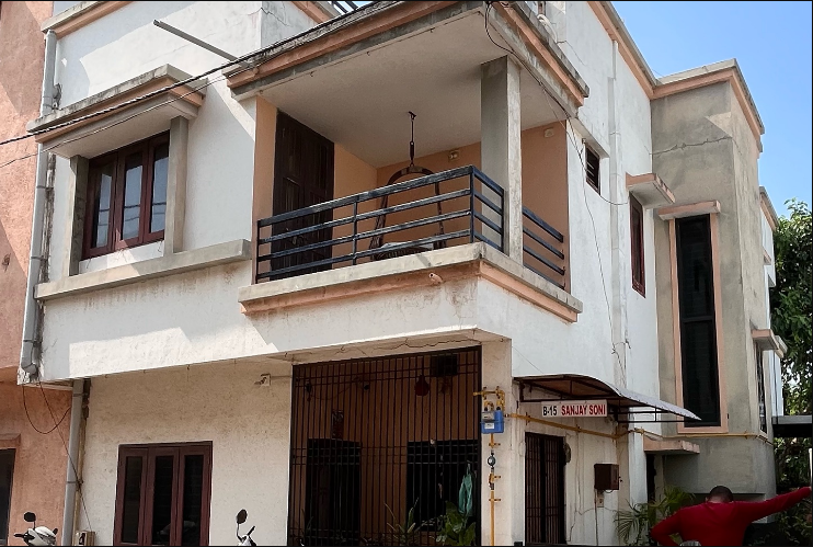 After exterior painting in Memari